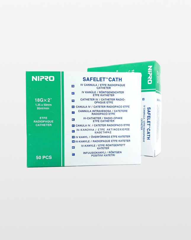 AGUJAS SAFELET NIPPRO 18G