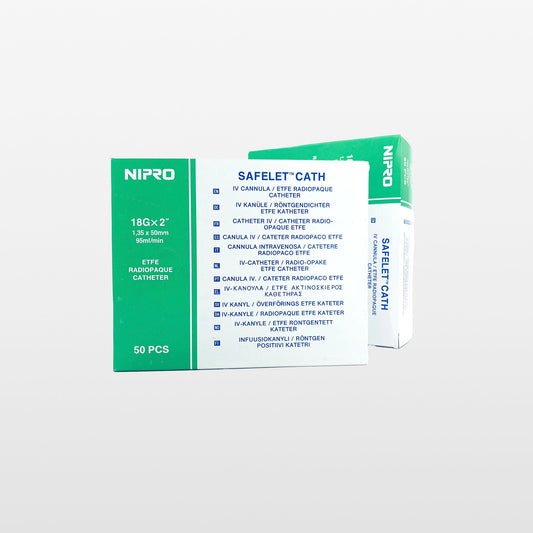 AGUJAS SAFELET NIPPRO 18G