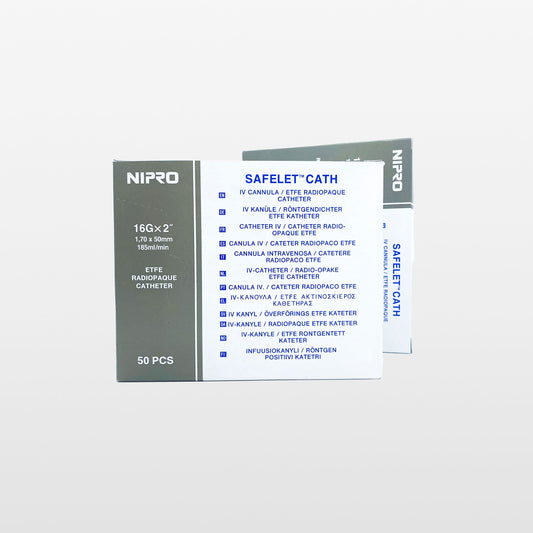 AGUJAS SAFELET NIPPRO 16G