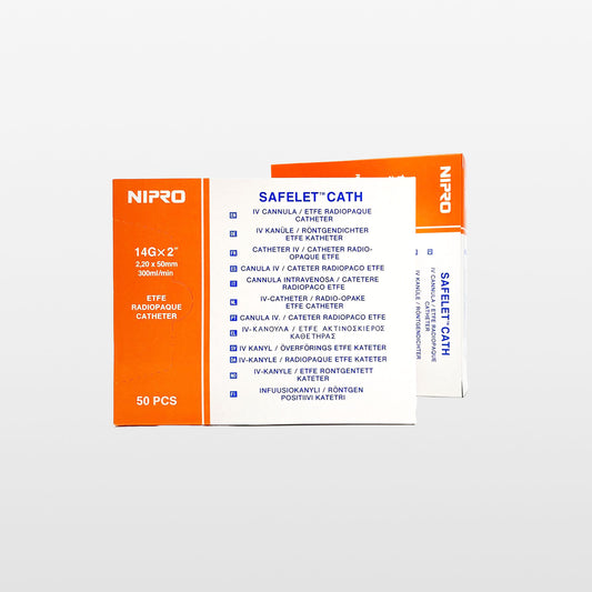 AGUJAS SAFELET NIPPRO 14G