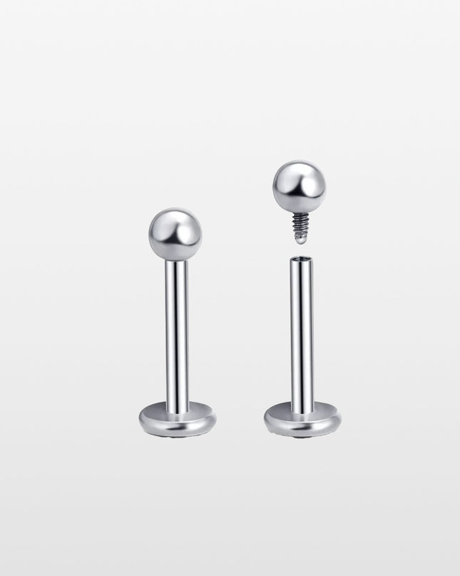 LABRET ROSCA INTERNA ACERO QUIRURGICO