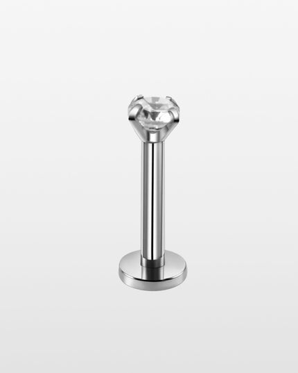 LABRET ROSCA INTERNA BRILLO ACERO QUIRURGICO