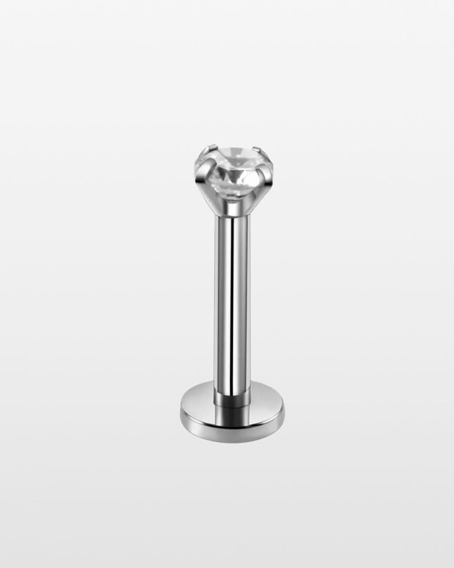 LABRET ROSCA INTERNA BRILLO ACERO QUIRURGICO