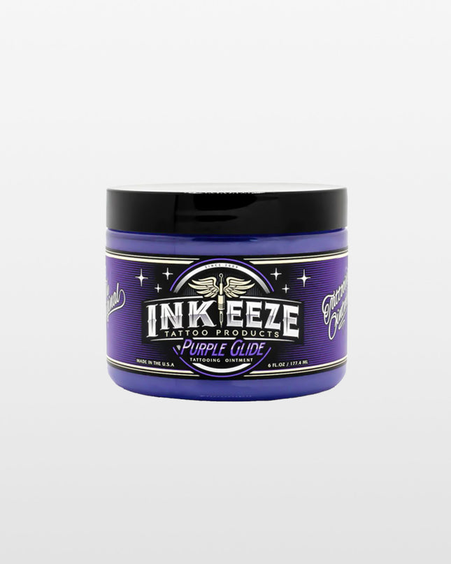 UNGÜENTO PARA TATUAJES PURPLE / PINK / CBD GLIDE DE INKEEZE 6OZ