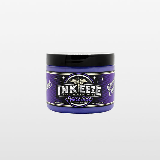 UNGÜENTO PARA TATUAJES PURPLE GLIDE DE INKEEZE 6OZ