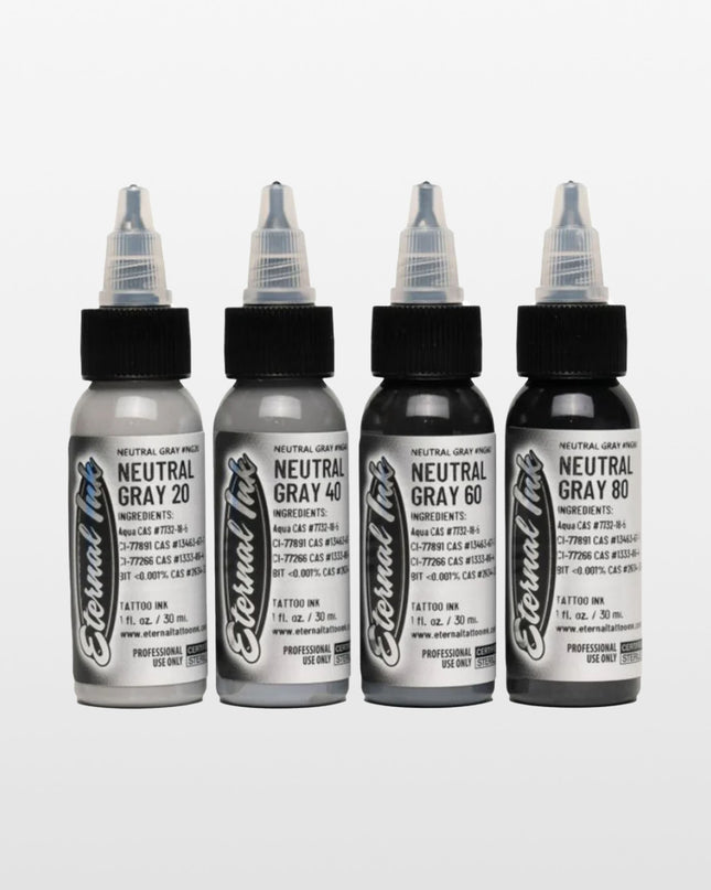 ETERNAL INK NEUTRAL GRAY SET - 1OZ (30ML)