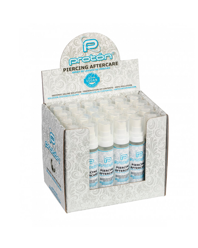 PROTON PIERCING AFTERCARE - SOLUCIÓN SALINA ISOTÓNICA - AIRLESS SYSTEM - 50ML