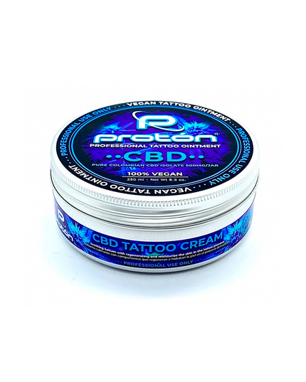 CBD - PROTON TATTOO BUTTER - MADE BY NATURE - 250ML / 8.5 OZ.