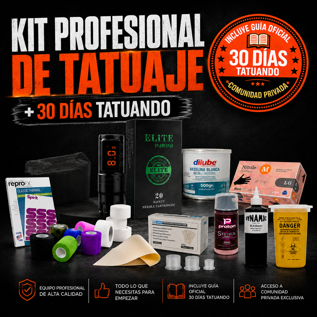 KIT INICIACIÓN AL TATUAJE