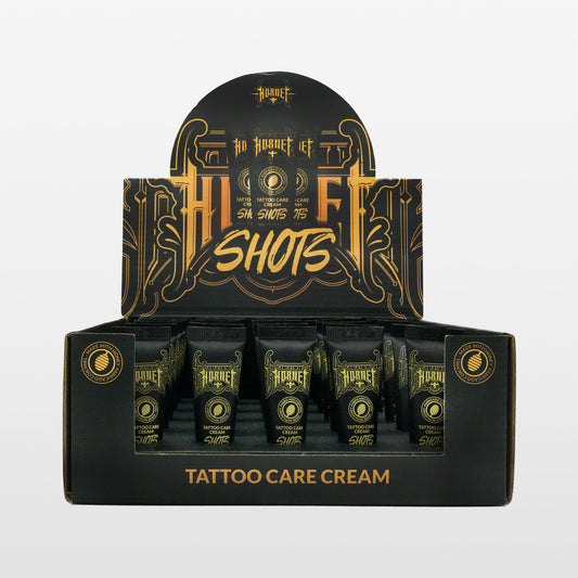HORNET TATTOO CARE SHOOTS 10ML EXPOSITOR 25 UNIDADES