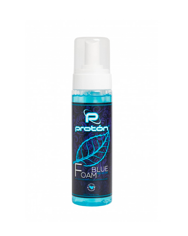 BLUE FOAMER PROTON CON PANTENOL, ALANTOÍNA Y ALOE VERA - ESPUMA LIMPIADORA - 220ML / 7.4 OZ.