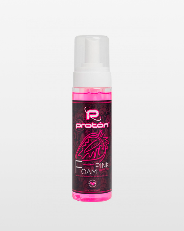 PINK FOAMER PROTON CON PANTENOL, ALANTOÍNA Y ALOE VERA - ESPUMA LIMPIADORA - 220ML / 7.4 OZ.