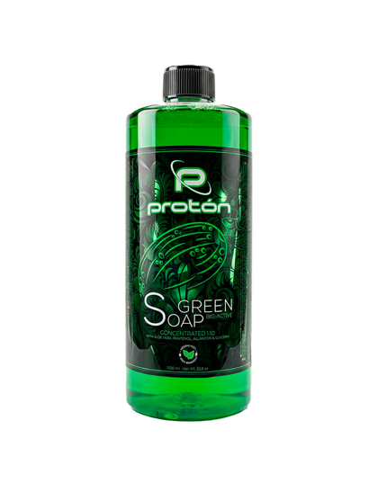 GREEN SOAP PROTON CONCENTRADO CON PANTENOL, ALANTOINA Y ALOE VERA - 1L / 33.8 OZ.