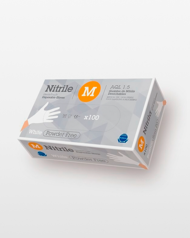 GUANTE DESECHABLE NITRILO G.TOUCH LG BLANCO 3,5 GR