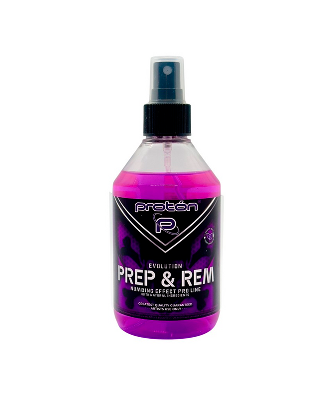EVOLUTION PROTON STENCIL PREP & REM PRO LINE - 250 ML / 8.5 OZ.