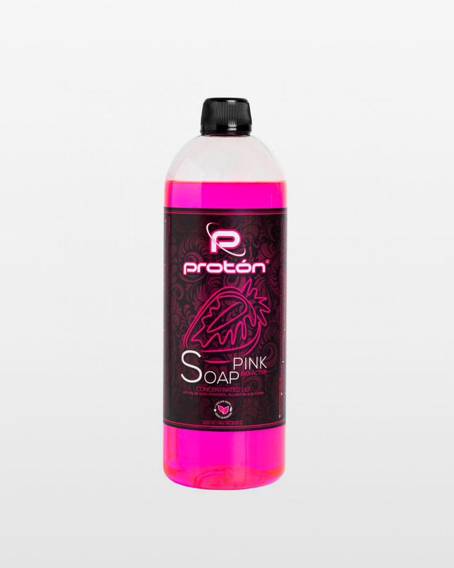 PINK SOAP PROTON CONCENTRADO CON PANTENOL, ALANTOINA Y ALOE VERA - 1L / 33.8 OZ.